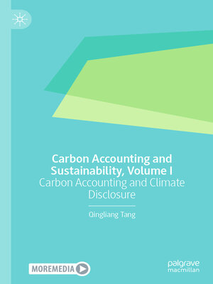 cover image of Carbon Accounting and Sustainability, Volume I